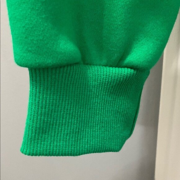 Green AKA Sorority Sweatshirt with Pink Lettering - Picture 3 of 5